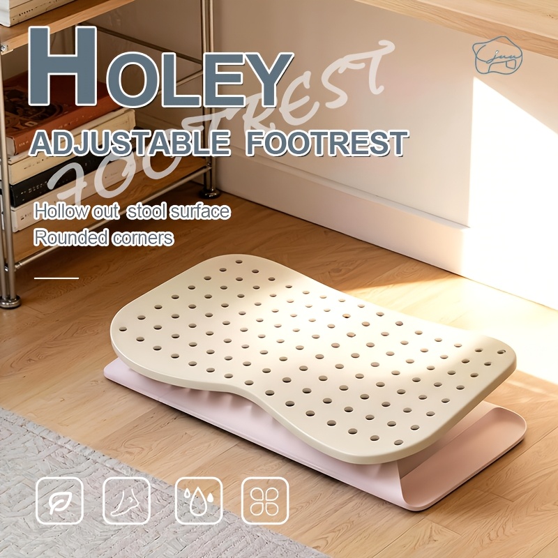 Portable Hole Studded Footrest - Footrest Under Desk recension och pris